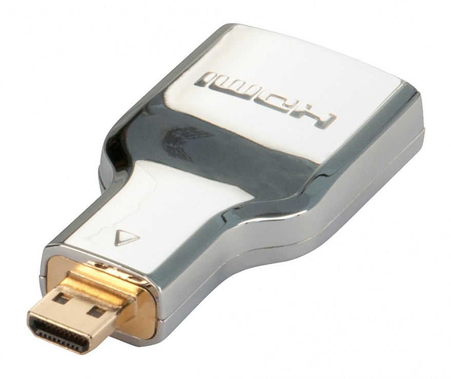 Imagine Adaptor HDMI la micro HDMI-D CROMO M-T, Lindy L41510