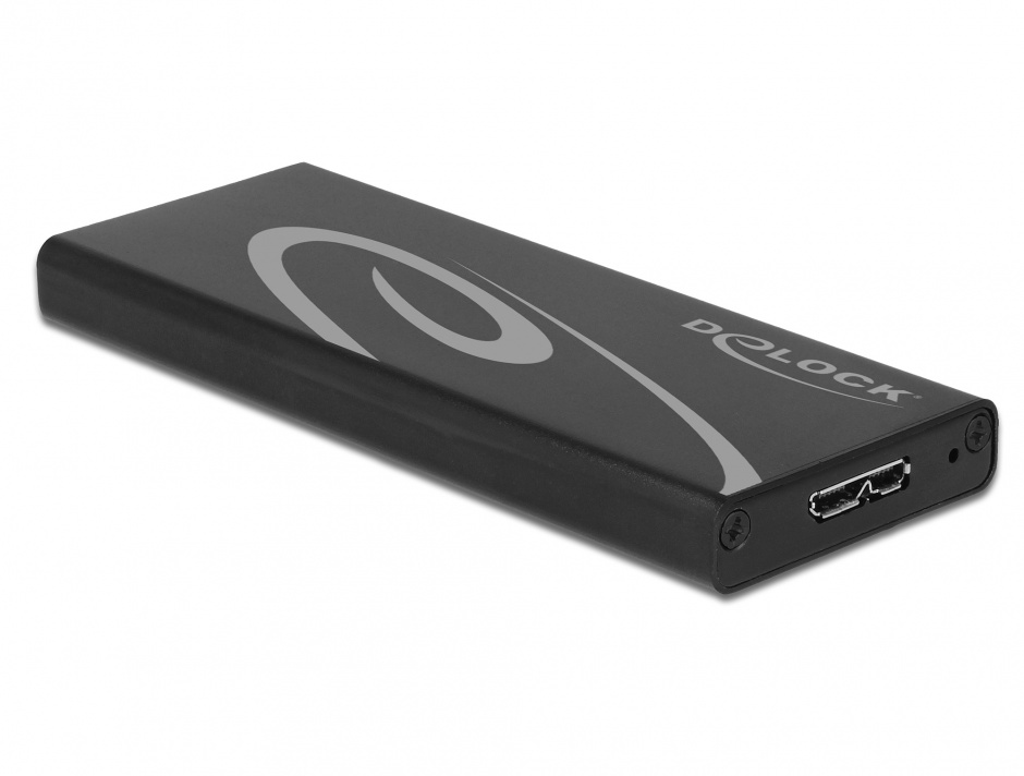 Imagine Rack extern M.2 NGFF SSD key B la USB 3.1, Delock 42570