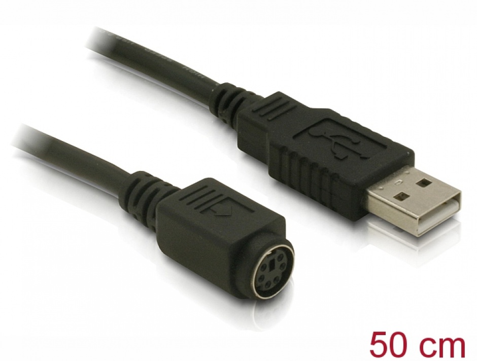 Imagine Cablu USB la Serial MD6 T-M, Delock 62405