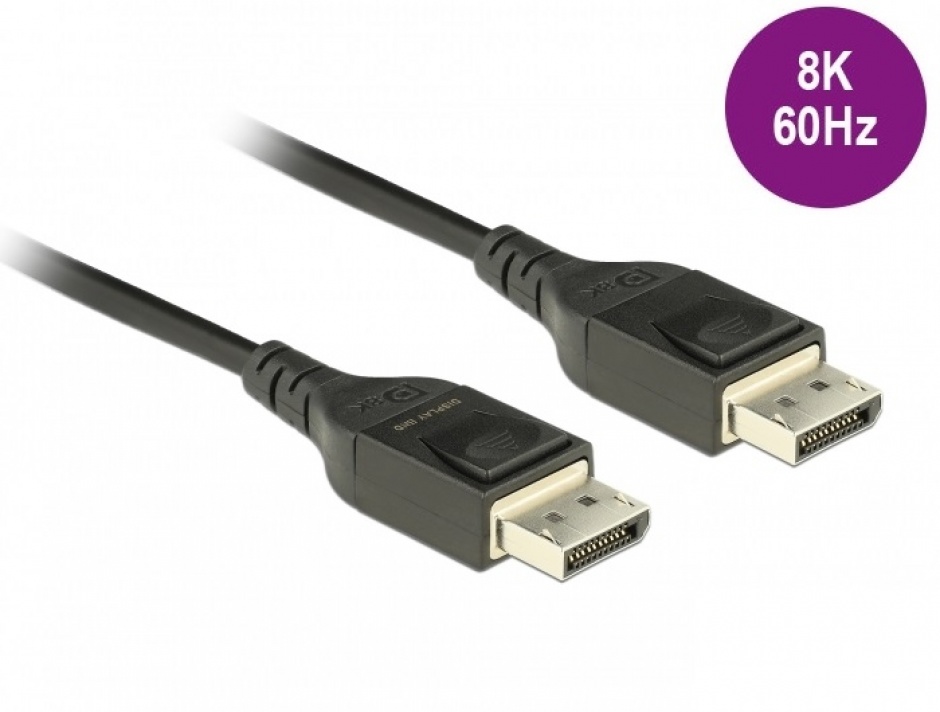 Imagine Cablu optic activ Displayport v1.4 8K@60Hz/4K@240Hz T-T 40m, Delock 85827