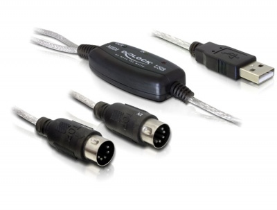 Imagine Cablu Midi Delock DIN5T+DIN5T -> DSub15T+DSub15M