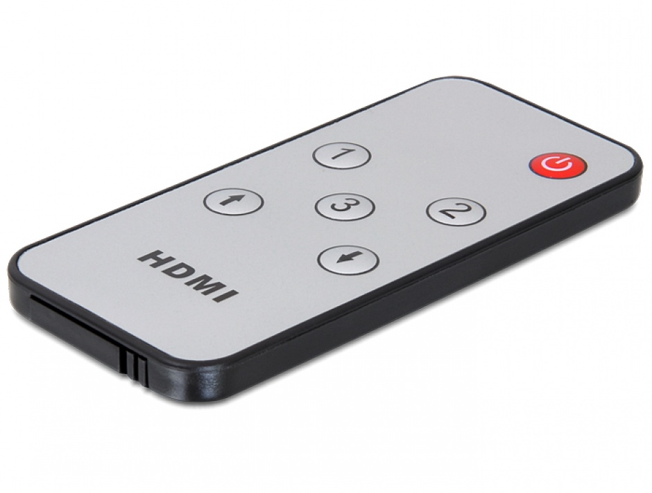 Imagine Switch HDMI Full HD 3 porturi cu telecomanda, Delock 61788