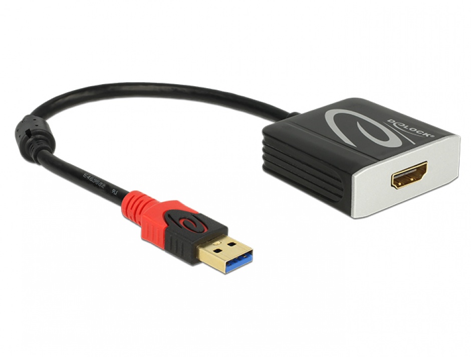 Imagine Adaptor USB 3.0 la HDMI T-M, Delock 62736