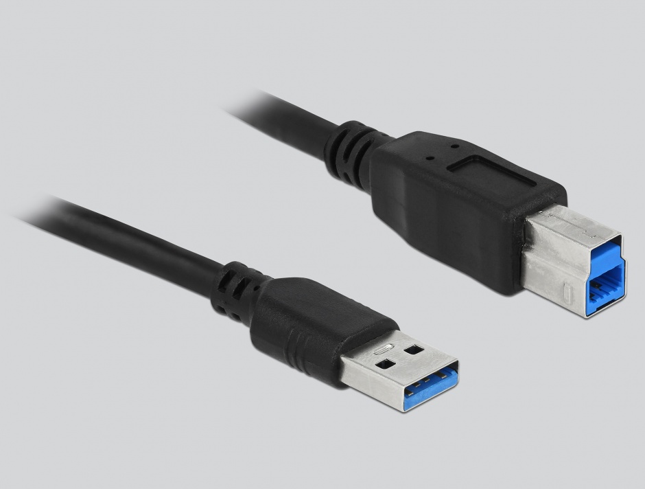 Imagine HUB cu 7 porturi USB 3.0 + switch ON/OFF Negru, Delock 63975