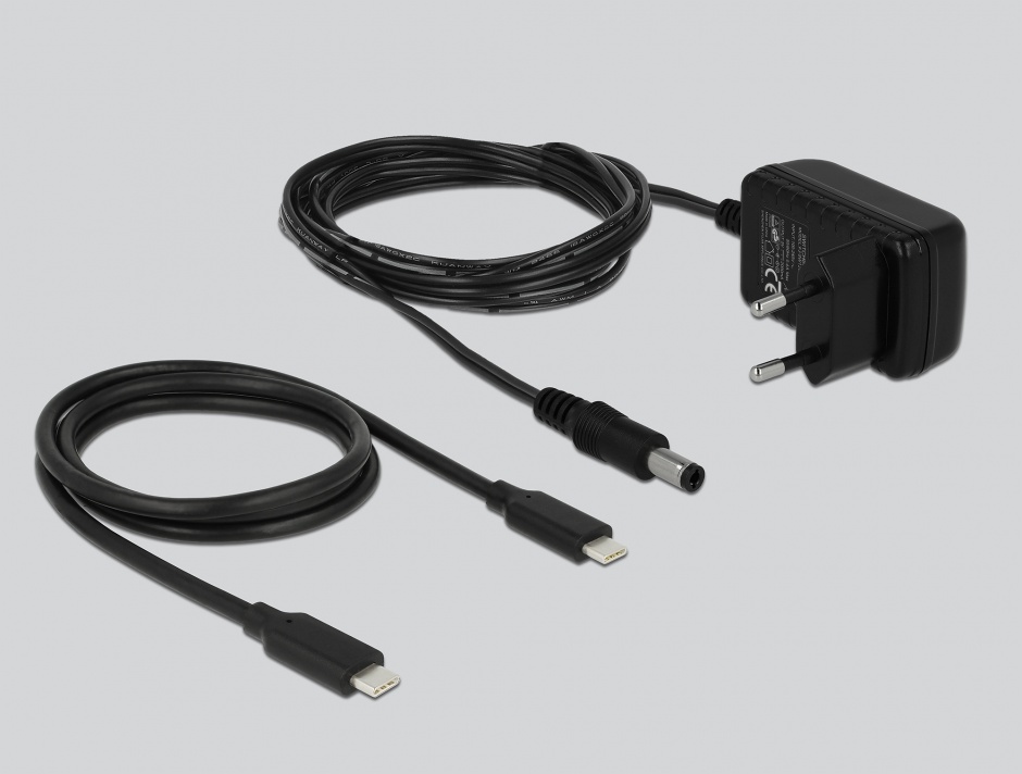 Imagine Hub USB 3.1 cu 2 x USB-A + 2 x USB-C Negru, Delock 64054