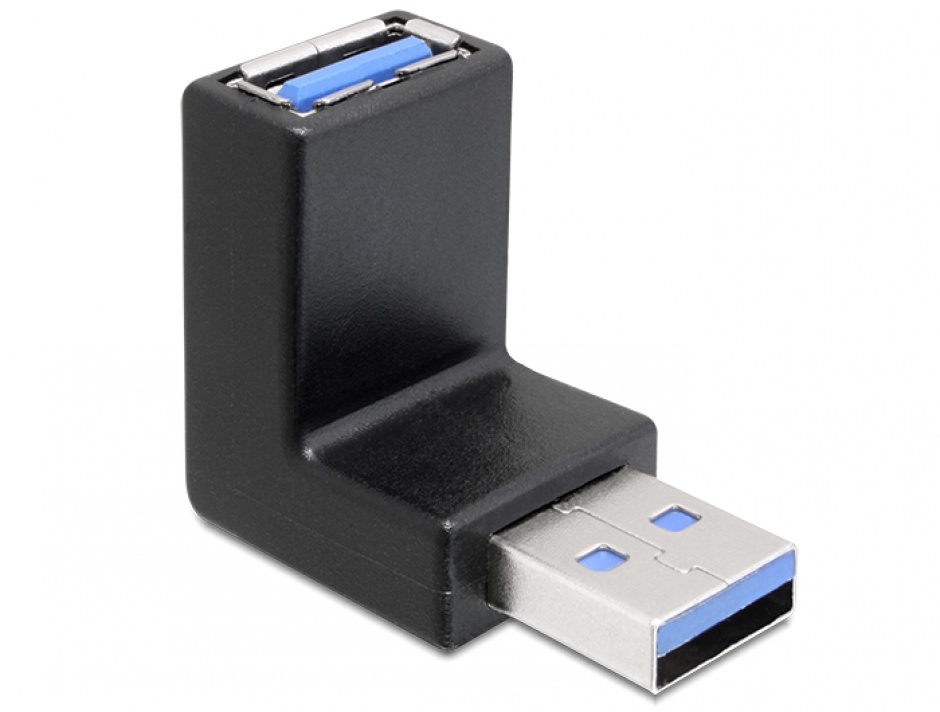 Imagine Adaptor USB 3.0 in unghi 270 grade T-M, Delock 65340