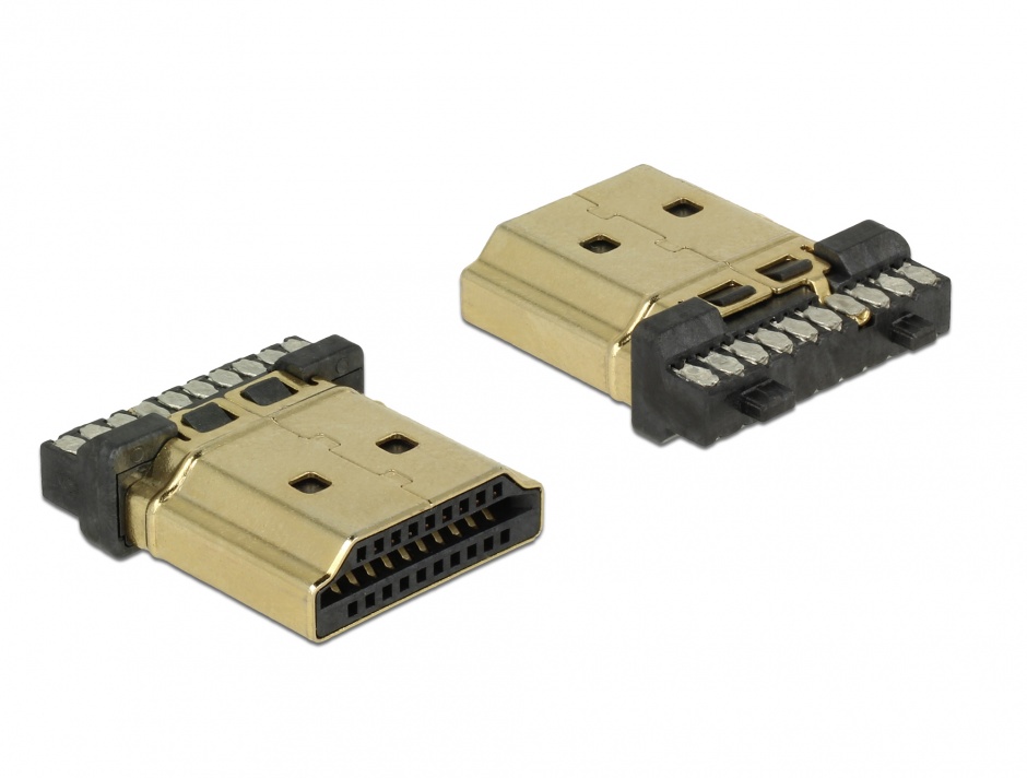 Imagine Conector de lipit HDMI-A tata, Delock 65886
