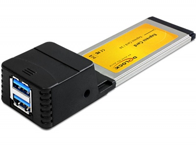 Imagine Placa ExpressCard la USB 3.0 2 porturi, Delock 66227