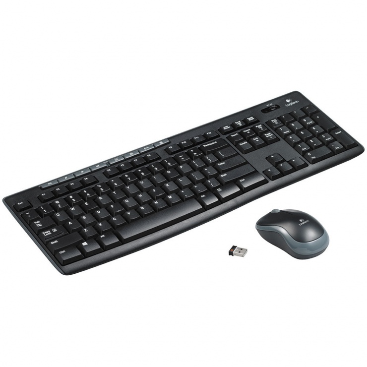 Imagine Kit wireless tastatura si mouse MK270, Logitech