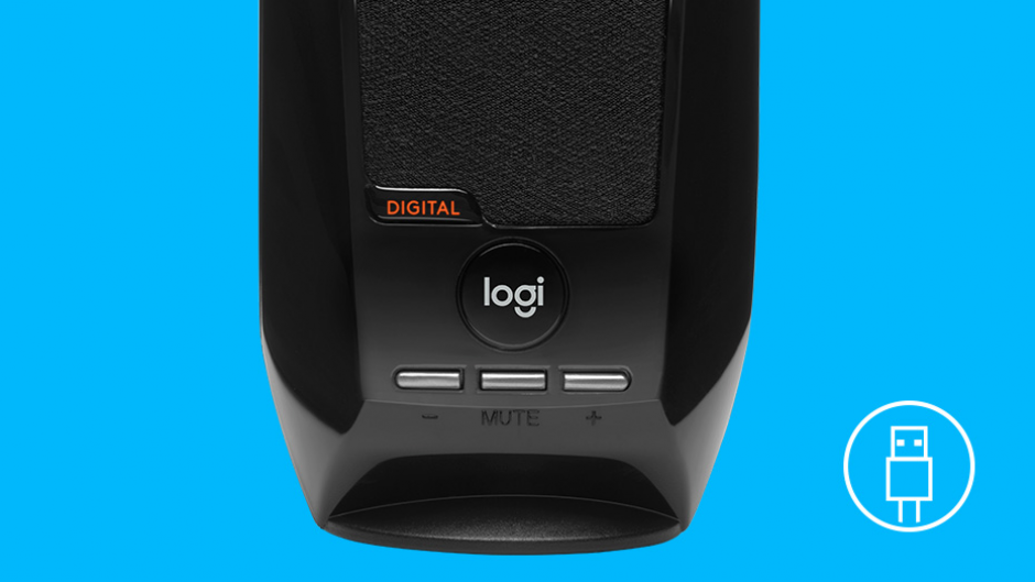 Imagine Boxe 2.0 S150 alimentare USB Negru, Logitech 
