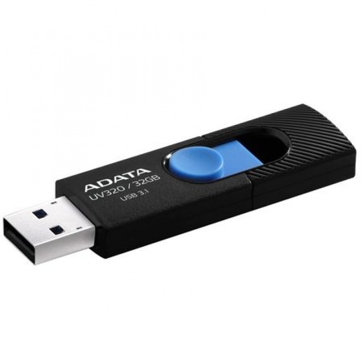 Imagine Stick USB 3.2 Gen 1 32GB, ADATA AUV320-32G-RBKBL