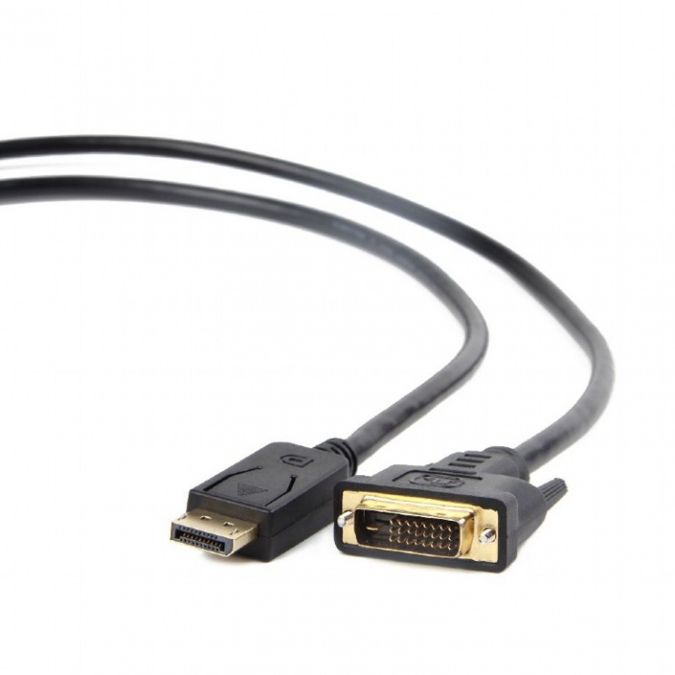 Imagine Cablu DisplayPort la DVI-D T-T 1m, Gembird CC-DPM-DVIM-1M