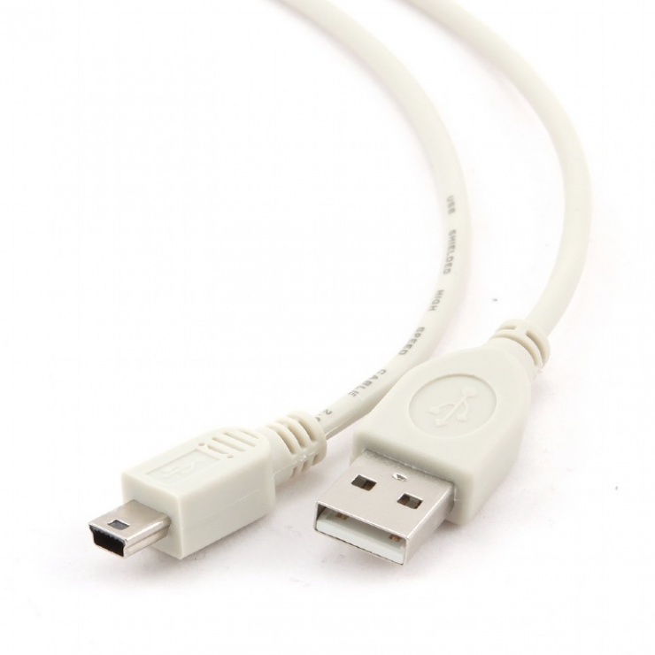 Imagine Cablu USB 2.0 la mini USB 5 pini 0.9m, CC-USB2-AM5P-3