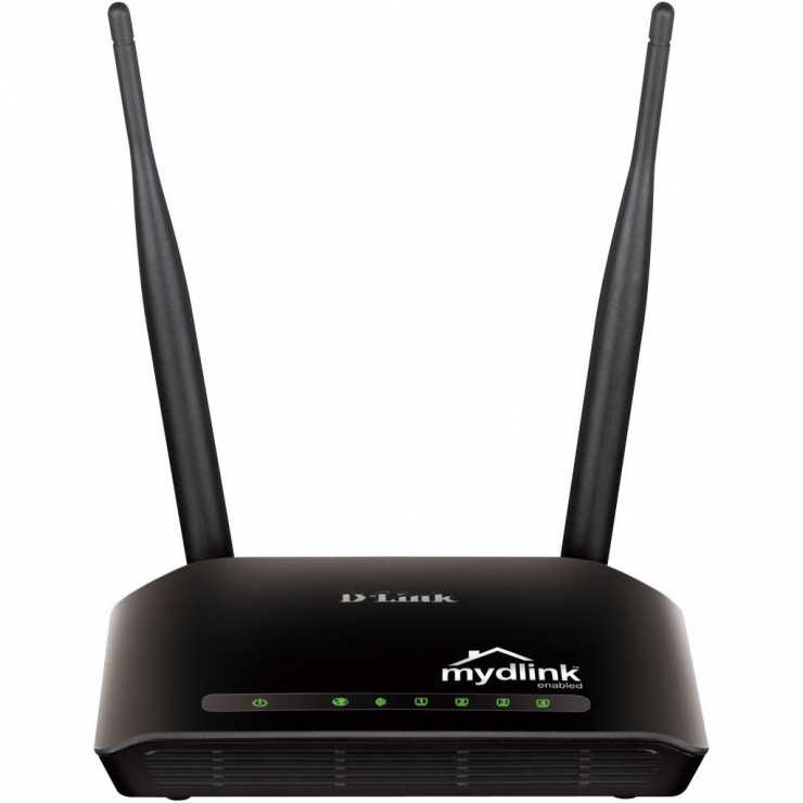 Imagine Router Wireless N 300 Home Cloud 300Mbps, D-LINK DIR-605L
