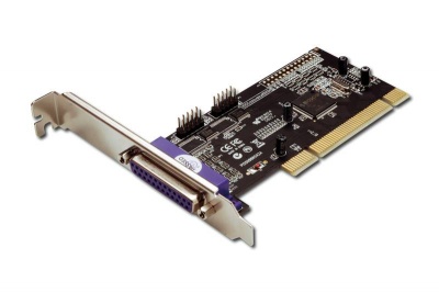Imagine Placa PCI 2 x Serial RS232, 1 x Paralel DB25, Digitus DS-33040