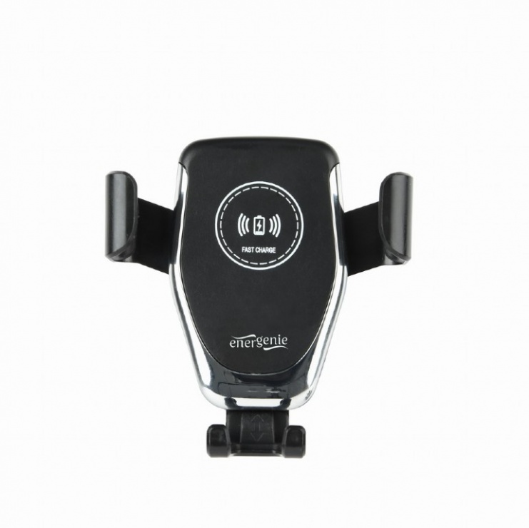 Imagine Suport auto cu incarcare rapida wireless 10W, Gembird EG-TA-CHAV-QI10-01