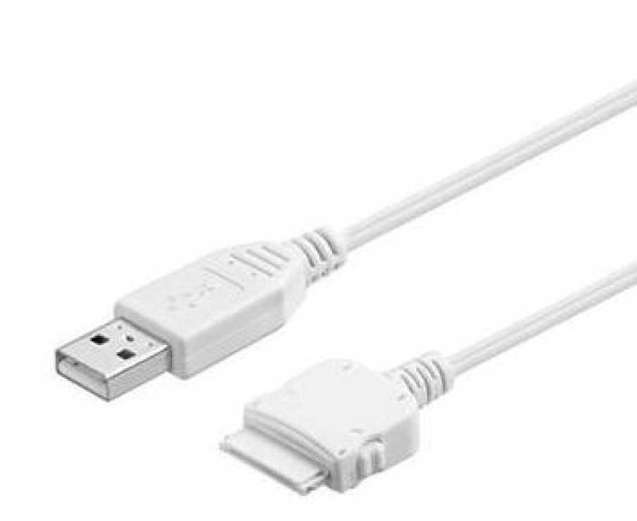 Imagine Cablu de date pentru IPhone 3/3G/4/4s alb 1.5m