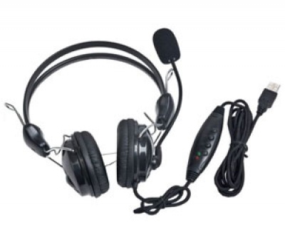Imagine Casti cu microfon Gembird MHS-200-USB