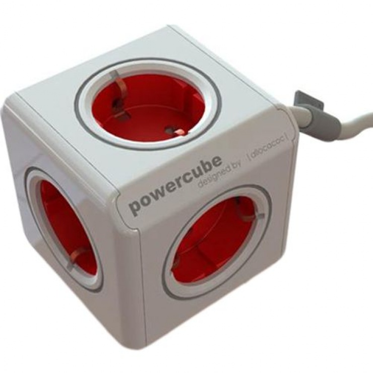 Imagine Prelungitor PowerCube sub forma de cub 5 prize Schuko 1.5m, ALLOCACOC