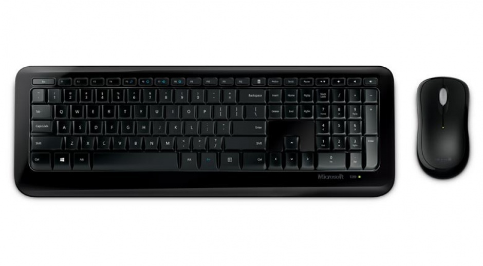 Imagine Kit tastatura + mouse wireless Desktop 850 Business Negru, Microsoft PN9-00009