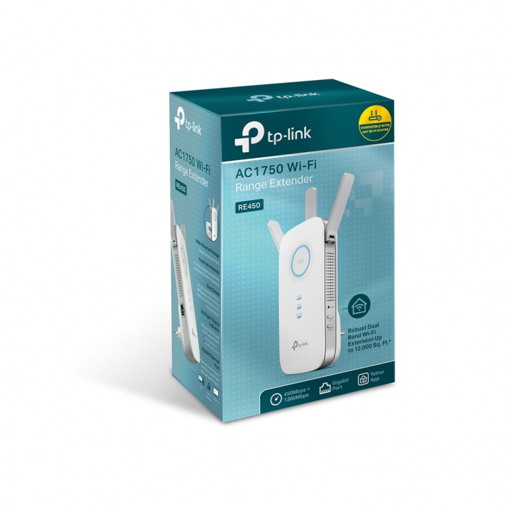 Imagine Range extender wireless AC1750, TP-LINK RE450