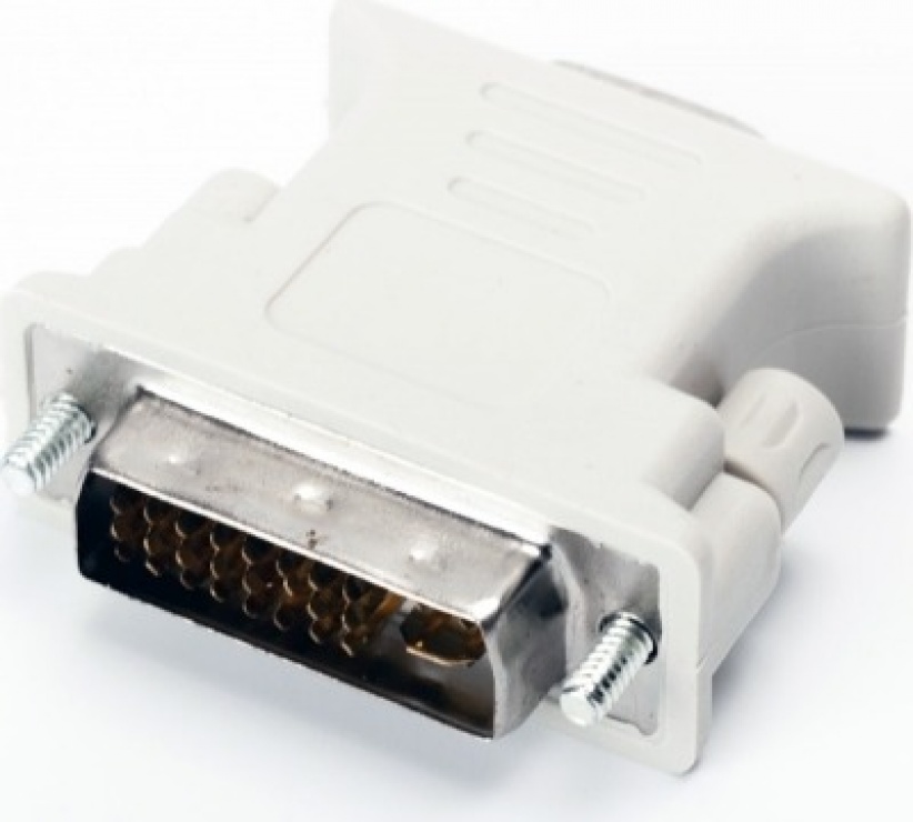 Imagine Adaptor DVI-I Dual Link 24+5 pini la VGA T-M, Spacer SPA-DVI-VGA 