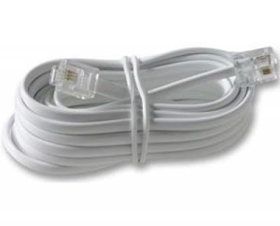Imagine Cablu telefon RJ11, 2M, TEL-RJ11-WH/02