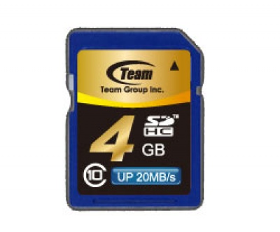 Imagine Card memorie Team Group SDHC 4GB, class 10