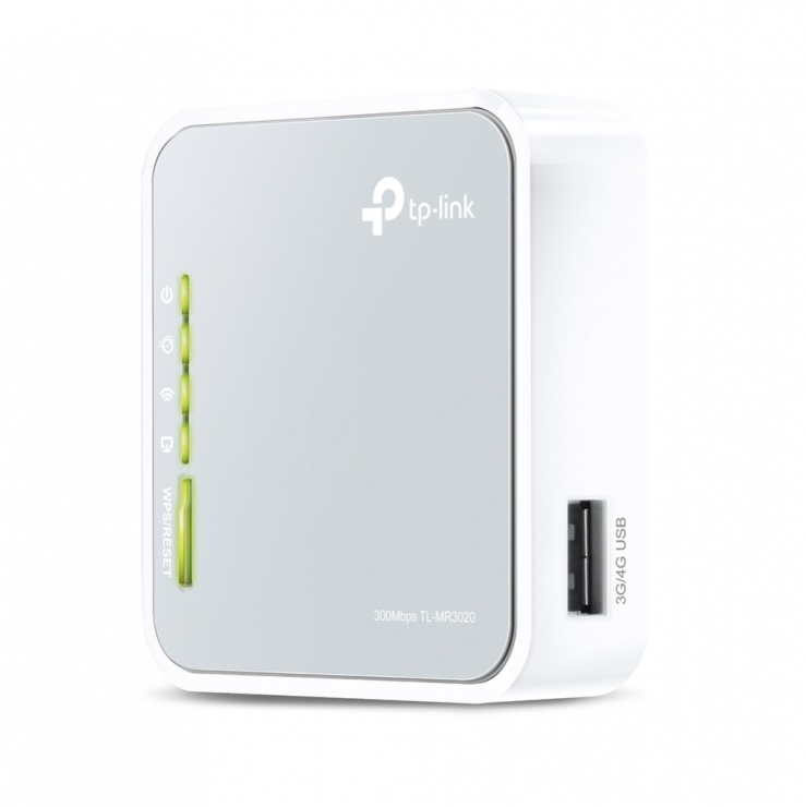 Imagine Router 3G/4G wireless N portabil 150Mbps, TP-Link TL-MR3020