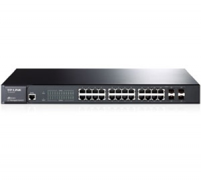 Imagine Switch 24 porturi cu management, TP-Link TL-SG3424