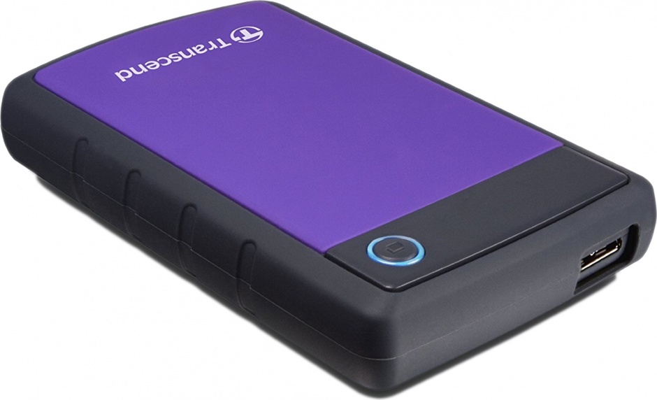 Imagine HDD extern 2.5" USB 3.0 2TB StoreJet 2.5" H3P Purple, TRANSCEND