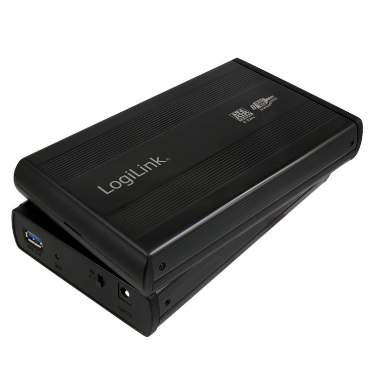 Imagine Rack extern 3.5" pentru HDD SATA la USB 3.0, Logilink UA0107