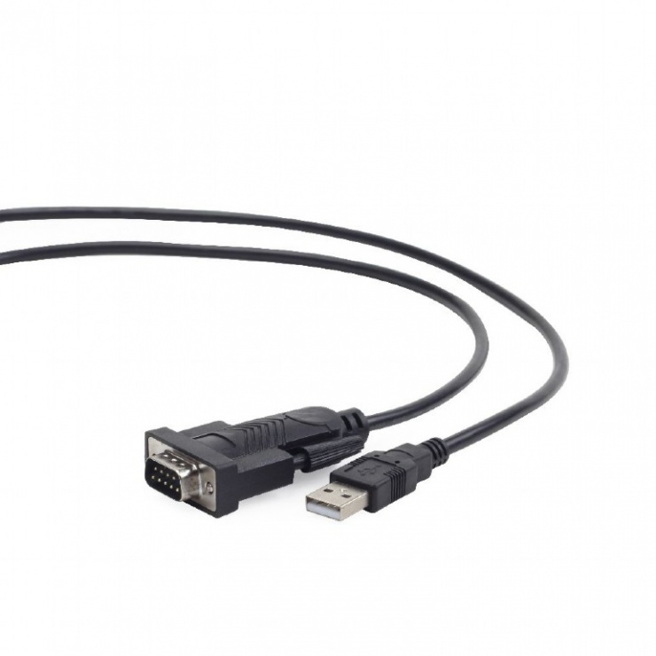 Imagine Cablu USB la serial RS232 1.5m, GEMBIRD UAS-DB9M-02