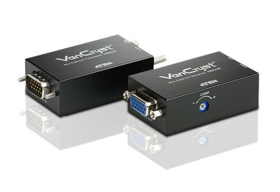 Imagine Mini VGA/Audio Cat 5 Extender max 150m, ATEN VE022