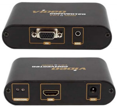 Imagine Convertor video-audio VGA la HDMI