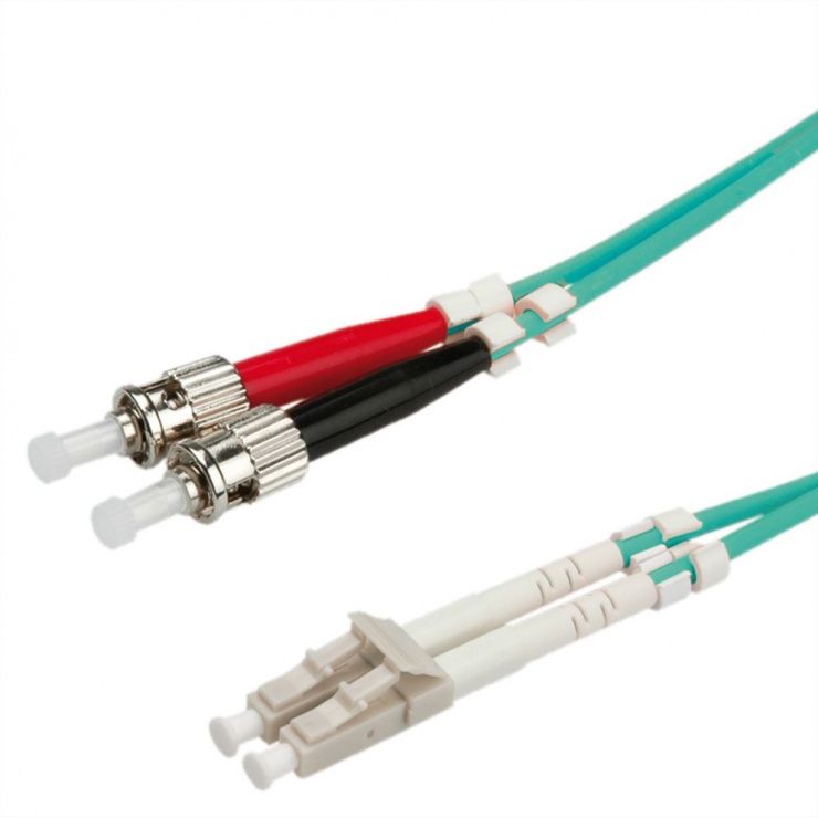 Imagine Cablu fibra optica LC-ST OM3 duplex multimode 2m, Value 21.99.8722