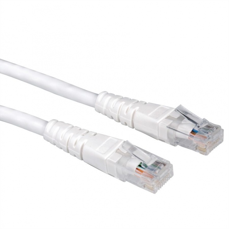 Imagine Cablu retea UTP Cat.6 alb 5m, Value 21.99.1566