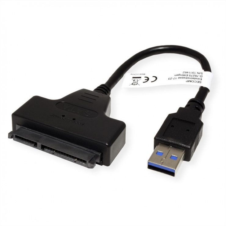 Imagine Adaptor USB 3.0 la SATA III 22 pini, Value 12.99.1052