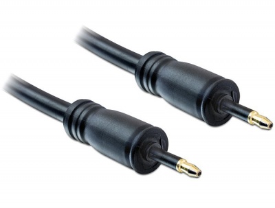 Imagine Cablu optic Toslink mini 3,5mm T-T 2M, Delock 82896