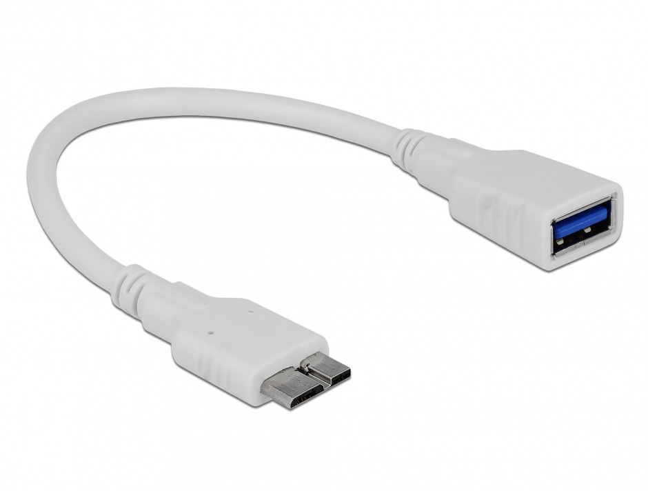 Imagine Cablu Micro USB 3.0 OTG la USB 3.0-A T-M, Delock 83469