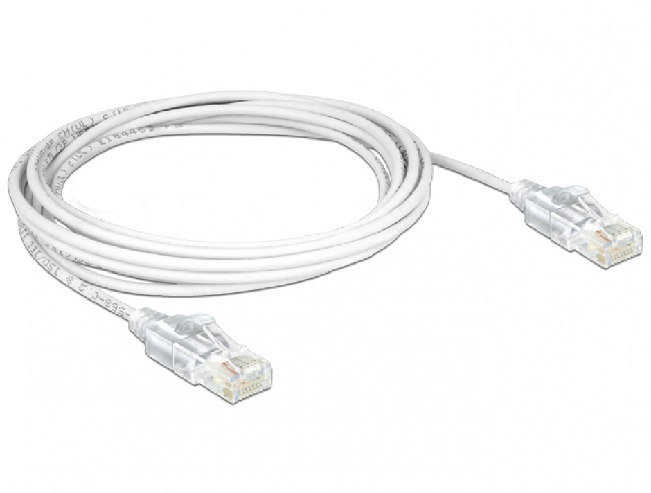 Imagine Cablu RJ45 Cat.6 UTP Slim 3m, Delock 83783