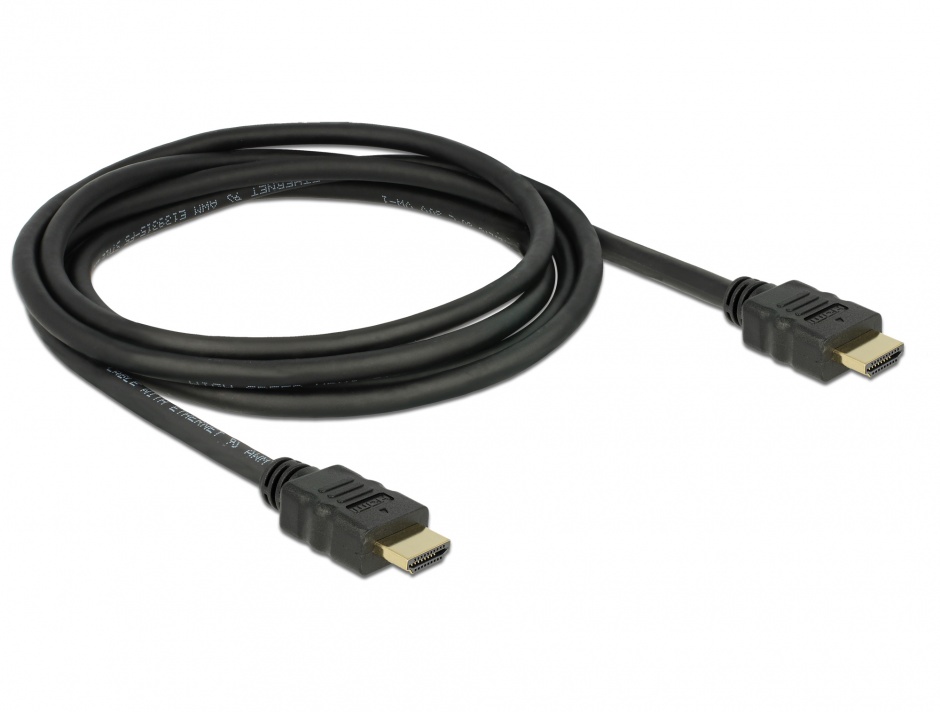Imagine Cablu HDMI-A 4K@60Hz cu HDR T-T 1m, Delock 84713