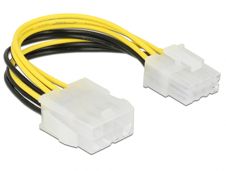 Imagine Cablu prelungitor de alimentare 8 pini EPS T-M 0.15m, Delock 85451