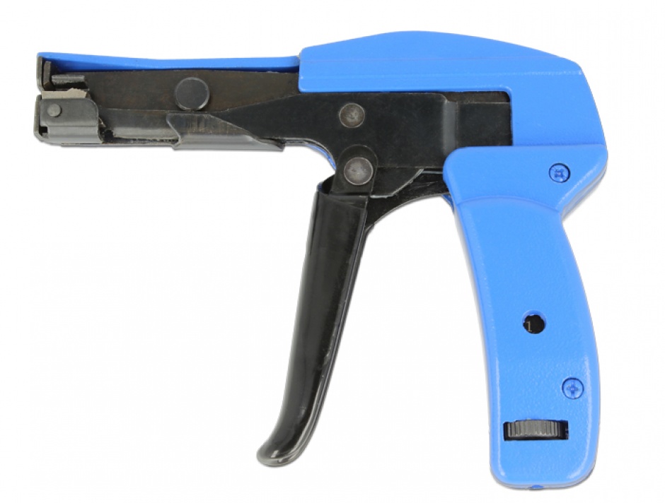 Imagine Instrument de instalare pentru bride din plastic Negru/Albastru, Delock 86177