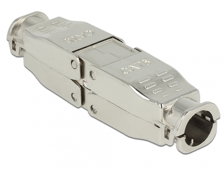 Imagine Cupla pentru retea RJ 45 Cat.6 STP toolfree, Delock 86428