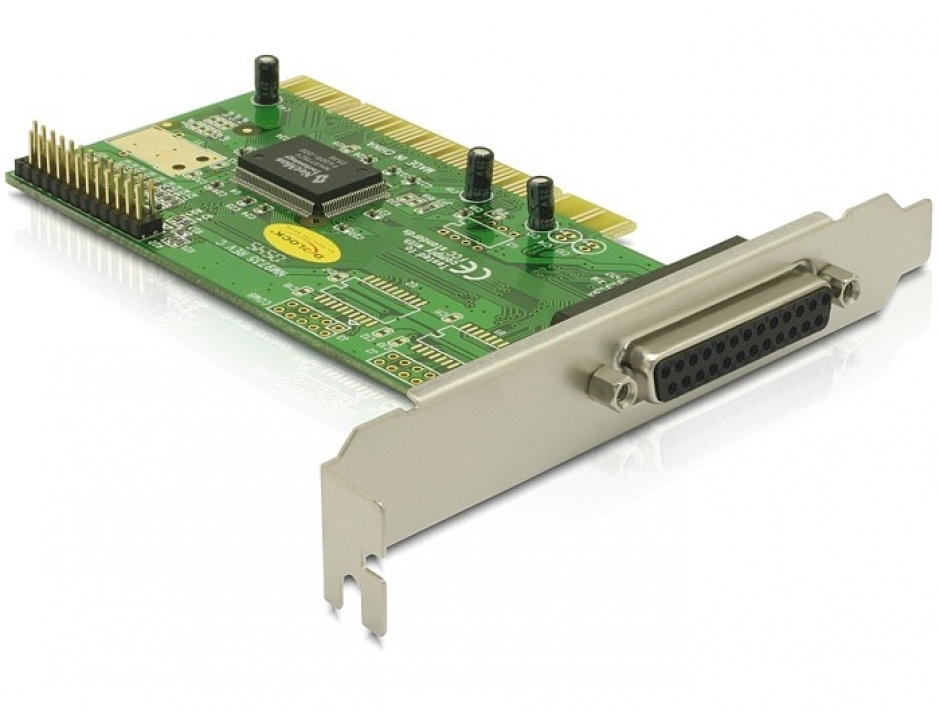 Imagine Placa PCI la 2 porturi paralel DB25, Delock 89016