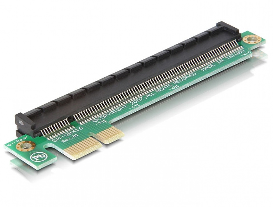 Imagine Riser Card PCI Express x1 la x16, Delock 89159