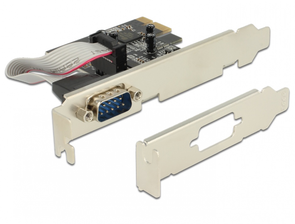 Imagine PCI Express la 1 port serial RS232, Delock 89236