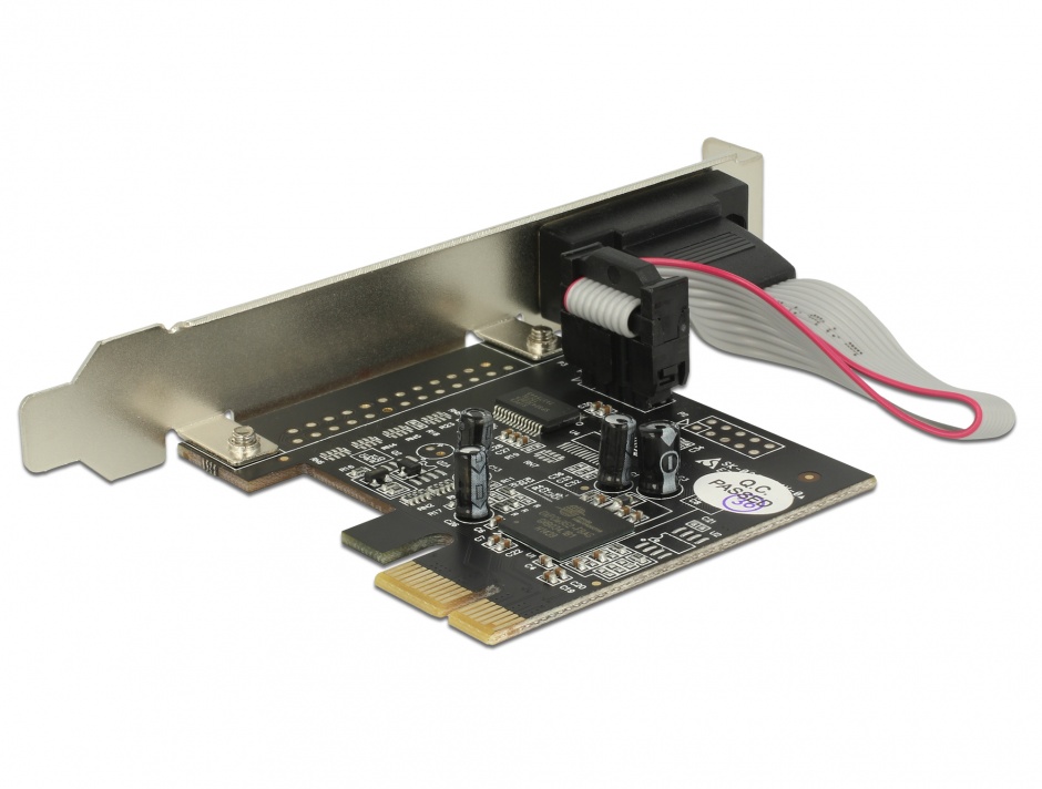 Imagine PCI Express la 1 port serial RS232, Delock 89236