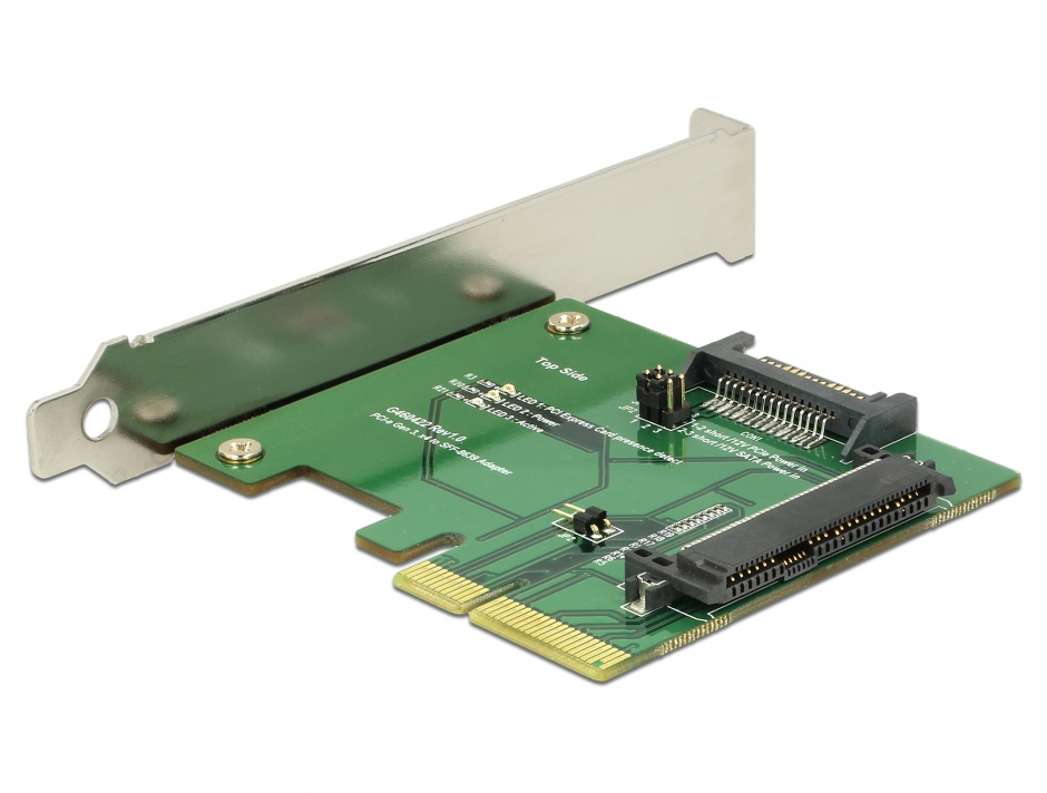 Imagine PCI Express la un port intern mama U.2 NVMe SFF-8639, Delock 89672